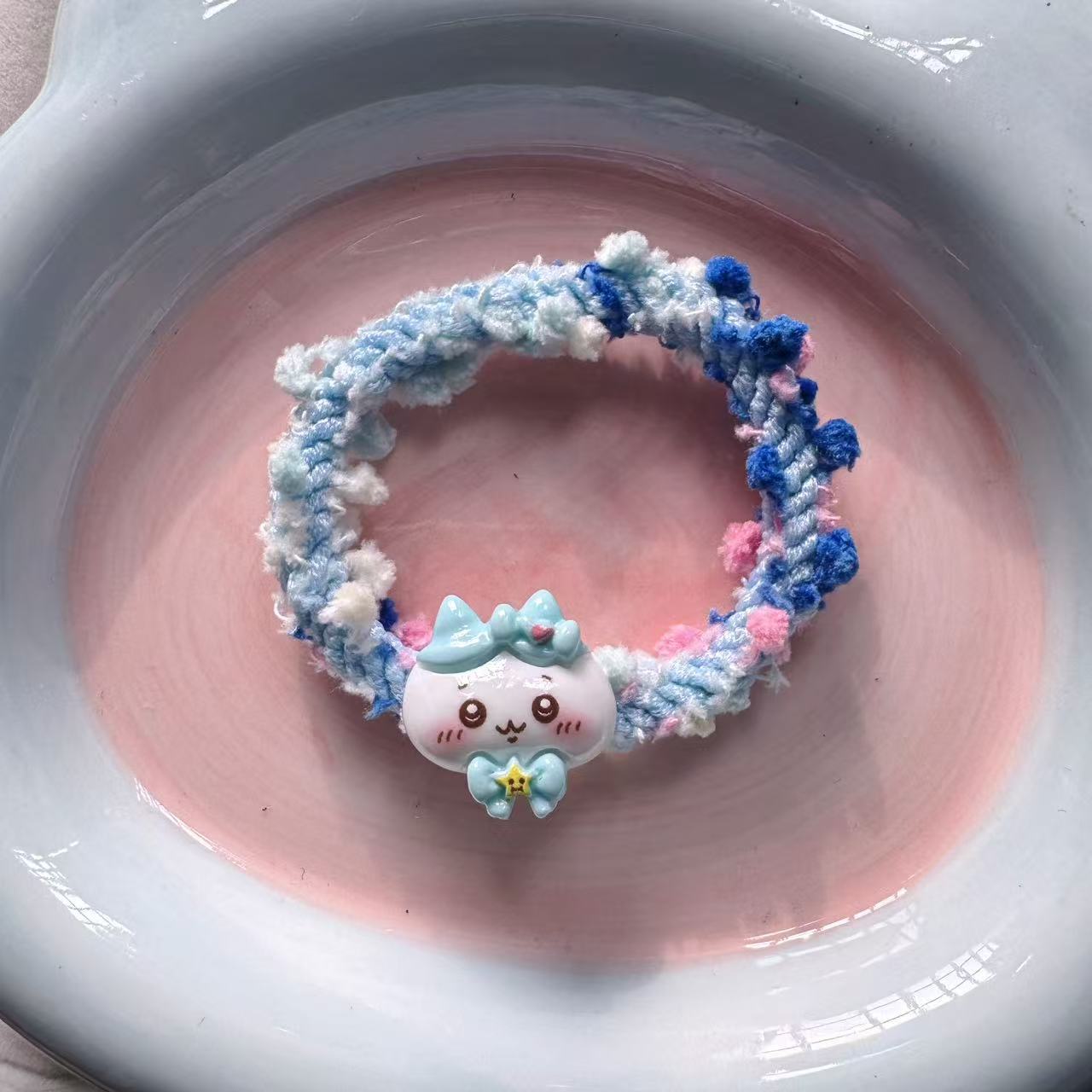 우사치 컬러풀 콩머리끈 [샤오바]