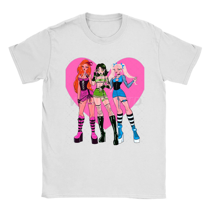 アニメ周辺グッズ 漫画プリント 綿100% Tシャツ クロスボーダー ゆったり ラウンドネック トップス カジュアル 半袖|undefined