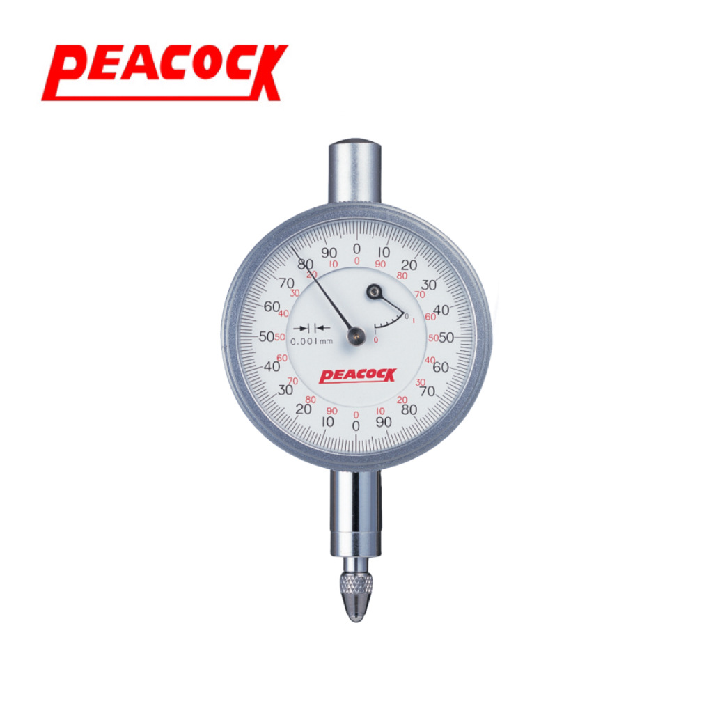 孔雀PEACOCK0.001mm小型针盘式指示表5S