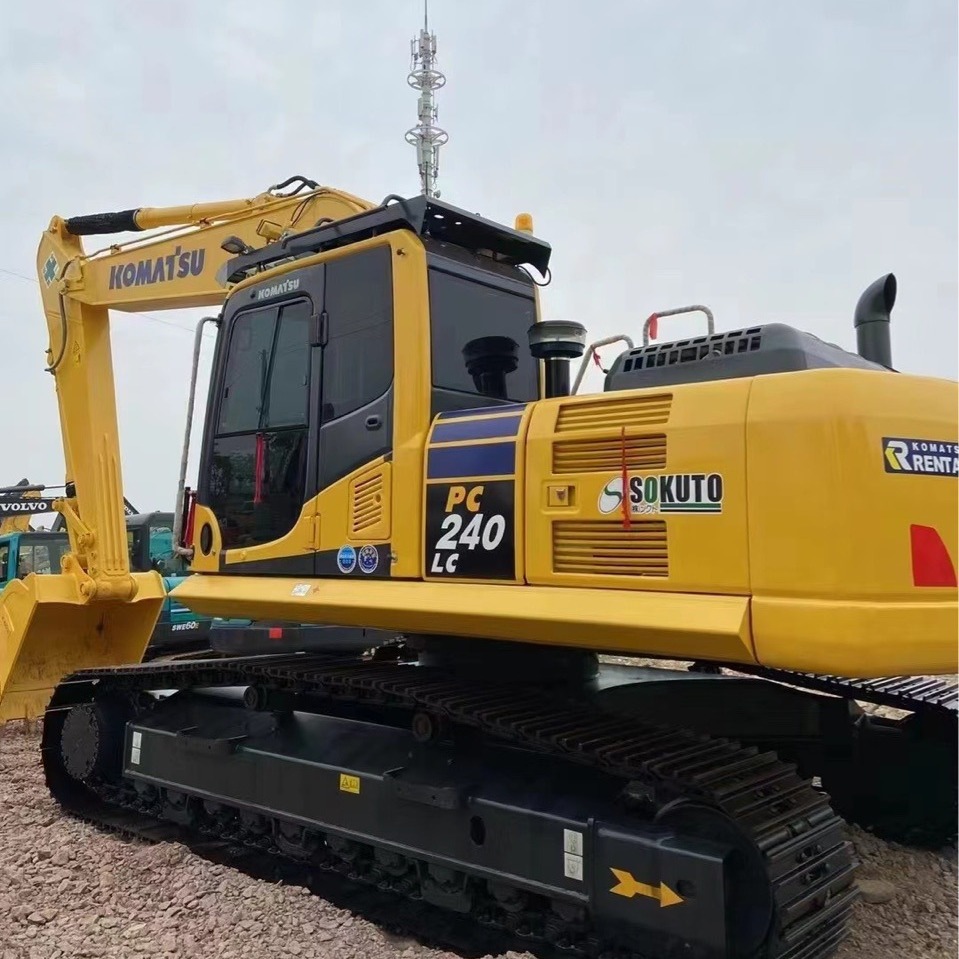 Exportación en el extranjero para comprar excavadoras de segunda mano Komatsu 200 210 220 240 300 excavadoras línea de comercio exterior
