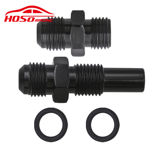 Auto parts modified transmission oil cooling adapter connector AN6 to 1/4NPSM suitable for GM4L80E60E