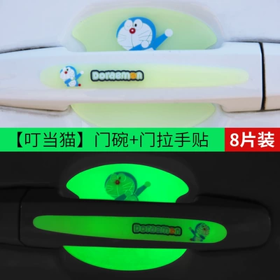 Universal Anti-Scratch Sticker Cartoon Invisible Car paint protective film - glow-in-the-dark-jingle-cat-door-bowl-handle-8-piece-pack-a-set-of-luminous