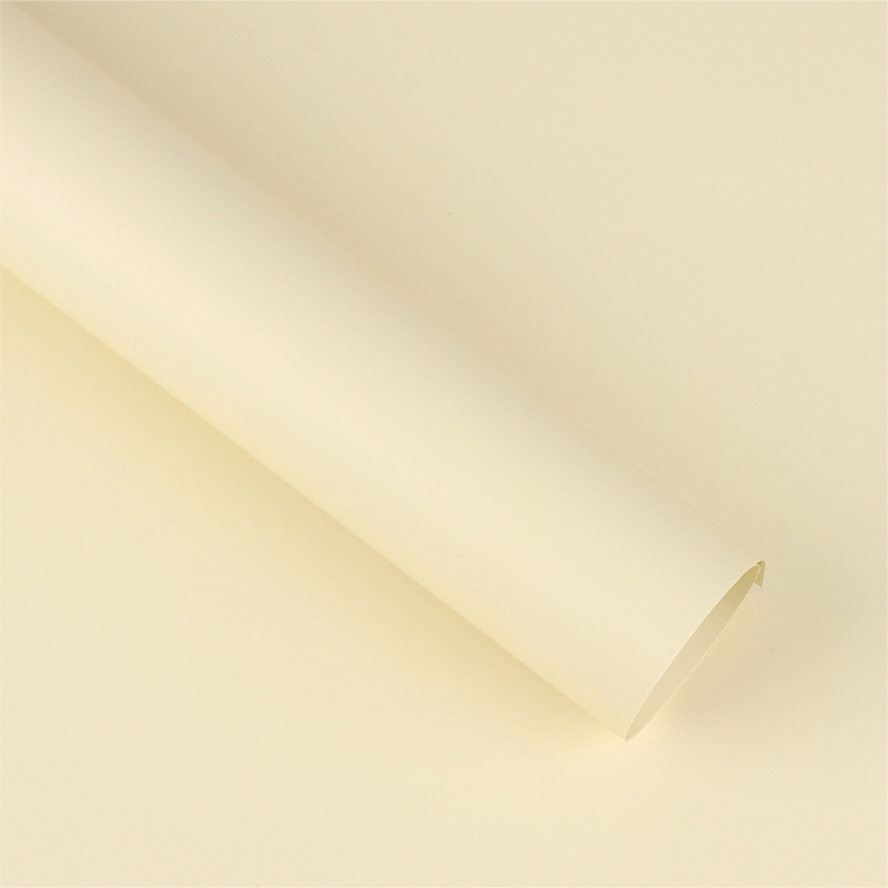 Papel de color sólido estilo coreano papel de regalo de flores macaron monocromo Ouya papel ramo de rosas papel de regalo de flores tienda de flores florales