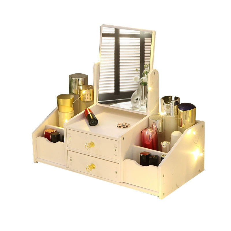 Table storage box, dressing table for skin care, face mask, lipstick, internet celebrity