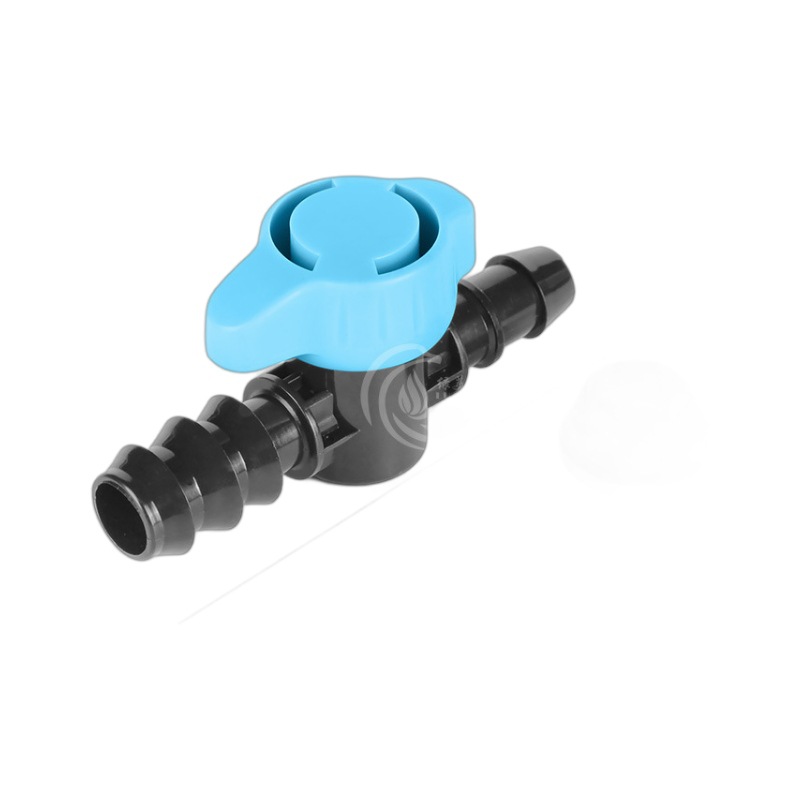 Nuevo mango azul 20PE tubo válvula de derivación con válvula de derivación de válvula de derivación de tipo negro