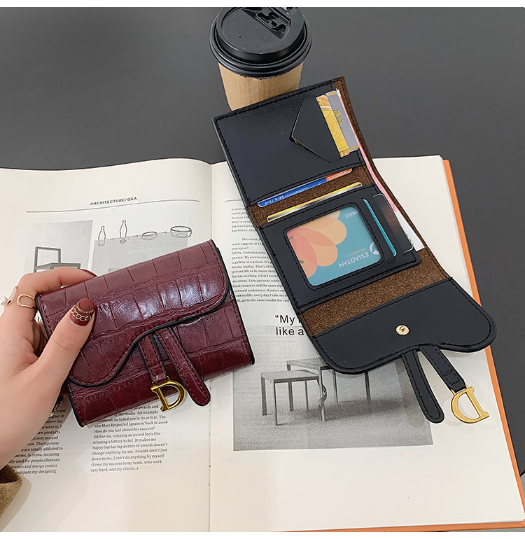 CD – Neue Luxus-Designer-Lederbrieftasche