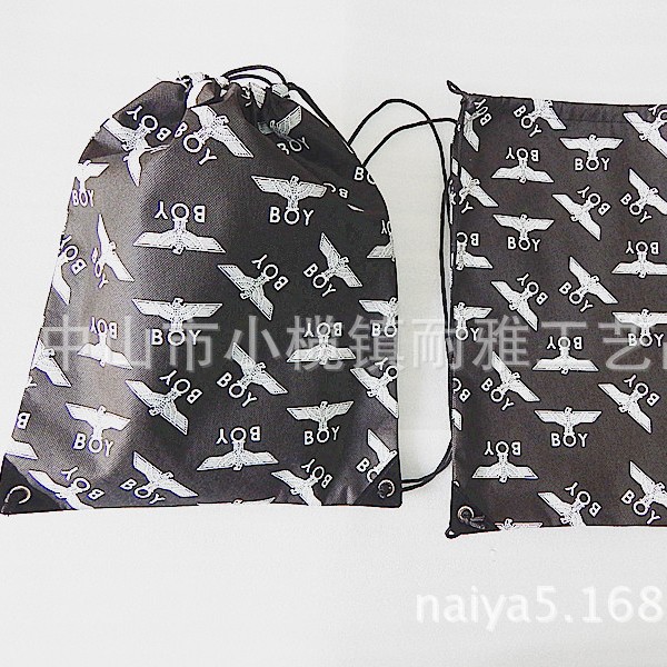 韩版新款boy同款背包袋BOY同款环保袋正品韩版布袋背包袋耐雅生产