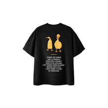 同款PSO Brand 色块小鸭系列趣味300短袖T恤男潮牌情侣装夏装半袖