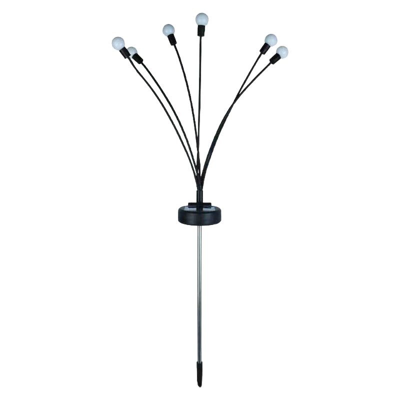 Luz solar cadena Firefly luz decorativa tierra lámpara jardín césped al aire libre árbol de Navidad cadena luz impermeable camping Luz