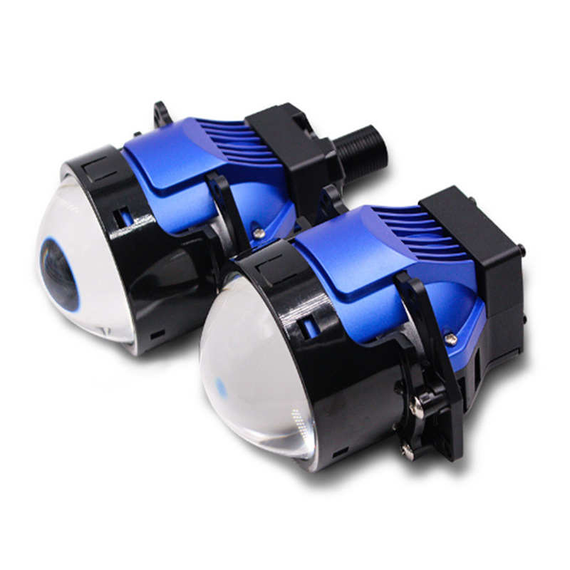 G3 doble lente delantero luz condensada luz LED superbrillante automóvil transformado luz láser de alta potencia delantero