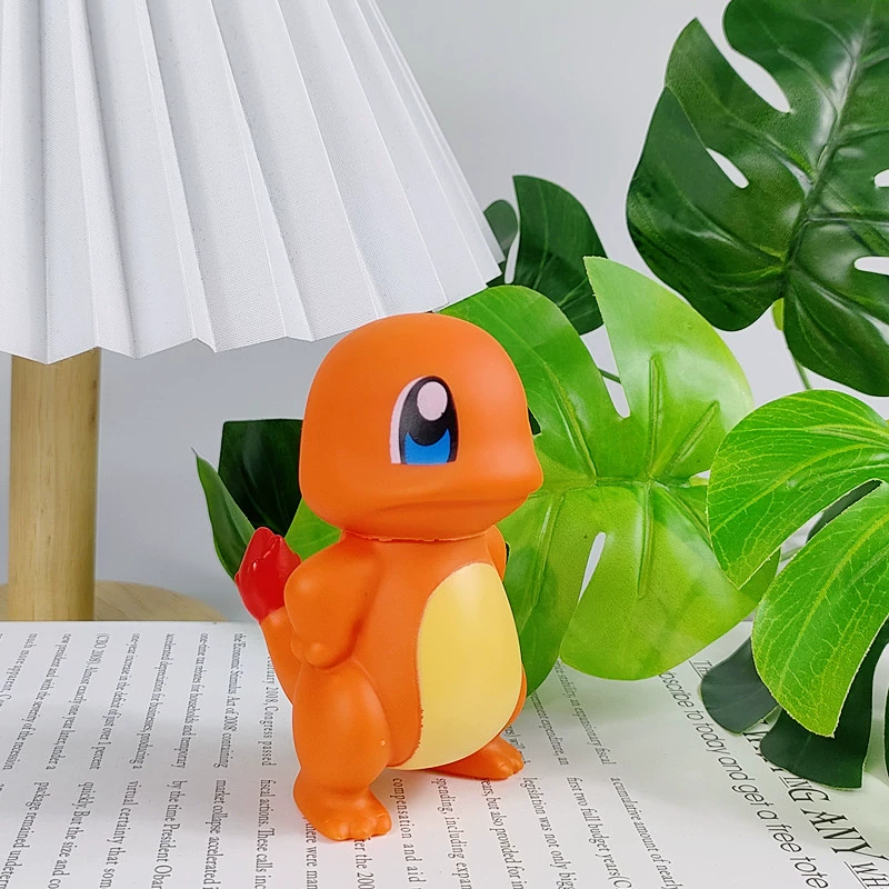 Очаровательные украшения для автомобиля Charmander украшение на заднюю крышу, настольная декоративная фигура, модная игрушка кукла торт модели украшения
