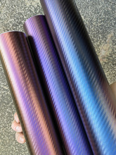 汽车贴膜变色龙碳纤维纹路贴纸电动车车贴改装车膜个性装饰改色膜