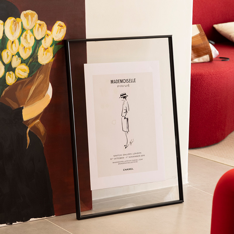 Aluminum Alloy Picture Frame for Wall Hanging, A3 Frame, Poster Frame for Milk Tea Shop, Large Size A4 Puzzle Frame, Light Luxury Framing, Transparent Aluminum Alloy Picture Frame for Wall Hanging, A3 Frame, Poster Frame for Milk Tea Shop, Large Size A4 Puzzle Frame, Light Luxury Framing, Transparent
