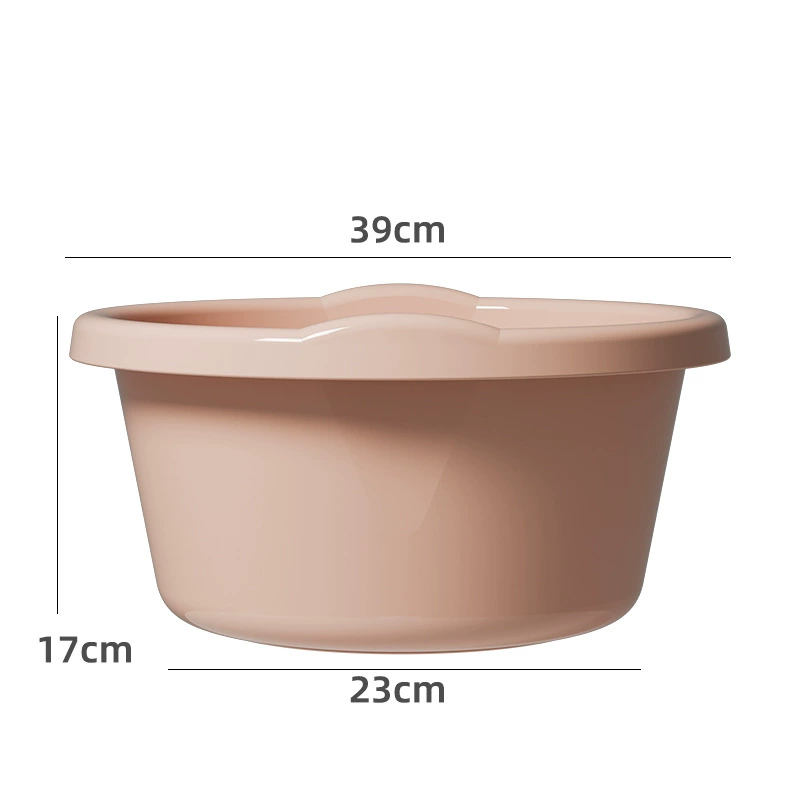 Plastic big washbasin for students for laundry, increased thickness