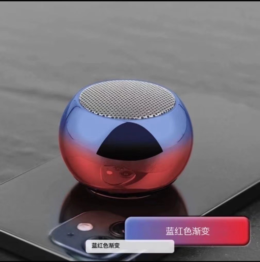 Colorido Altavoz Bluetooth inalámbrico mini pequeño estéreo gran volumen portátil al aire libre pequeño TWS serie subwoofer