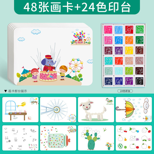 Children's ink pad for early age