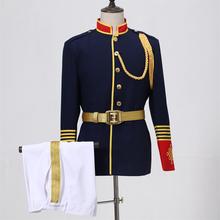 军鼓乐队演出服男女文工团礼服中老年军乐团服装衬衣管乐队表演服