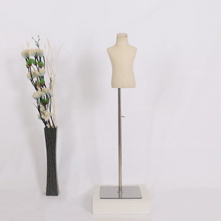 Modelo DE LOS NIÑOS apoyos medio cuerpo soporte con diadema mano ventana pantalla soporte niños y niñas tienda de ropa modelo estante image 17
