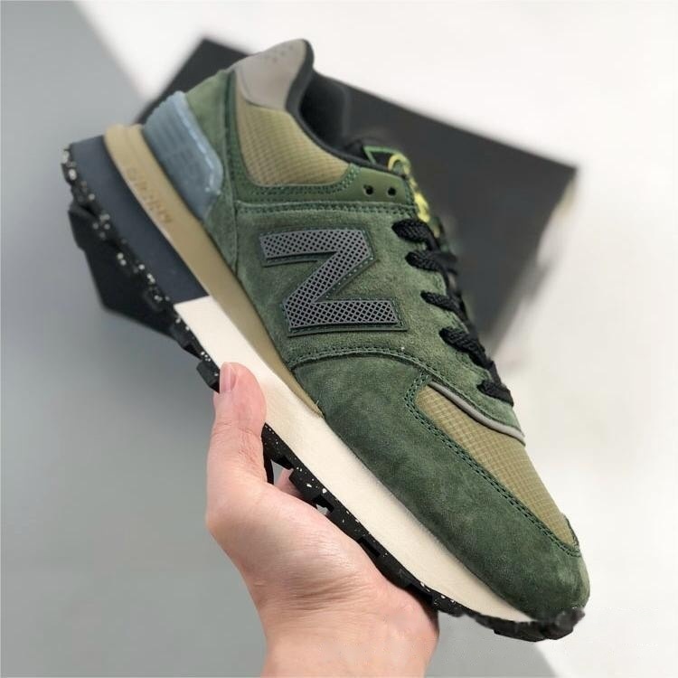 Zapatos Pitian NB574 nuevos zapatos de correr para hombres y mujeres piedra isla pareja zapatos de skate casuales conjuntos