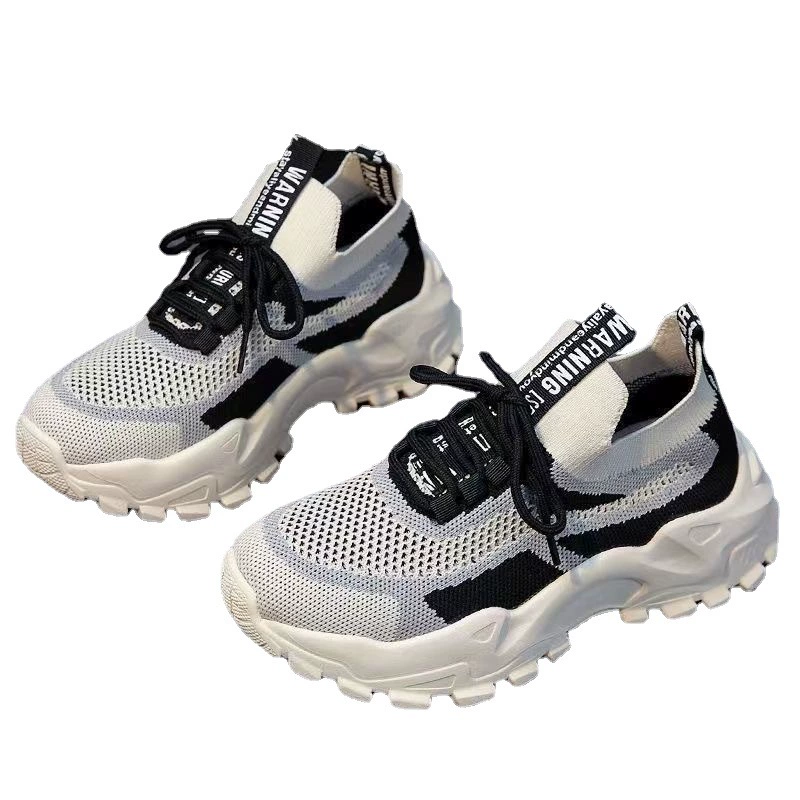 Обувь Zou Zou Kan: удобные беговые кроссовки на платформе, Mk Flying-Pink/Black/Gray, размеры 36–41