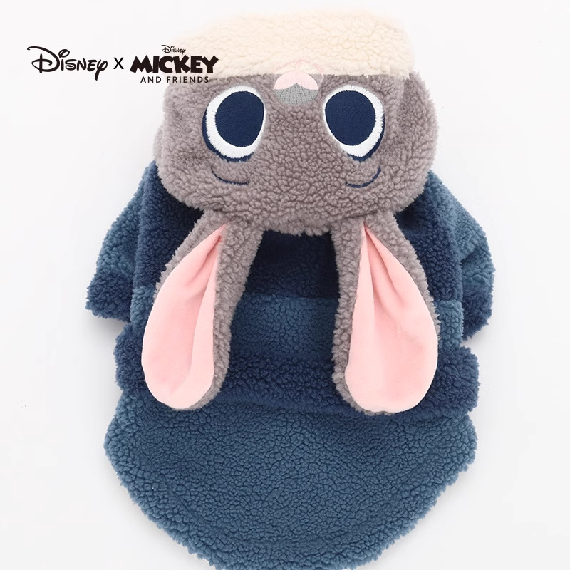 Disney Judy Dog Clothing Primavera y otoño Cachorro Teddy Perro pequeño Perro mediano Bichon Corgi Ropa para mascotas