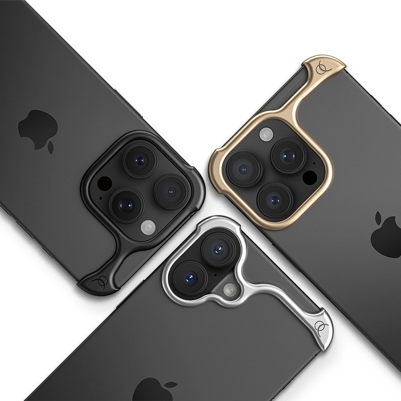 Arc Pulse Mobile Phone Case Is Suitable for Iphone13 14 15Plus 16Promax 17Air Aluminum Metal Arc Pulse Mobile Phone Case Is Suitable for Iphone13 14 15Plus 16Promax 17Air Aluminum Metal