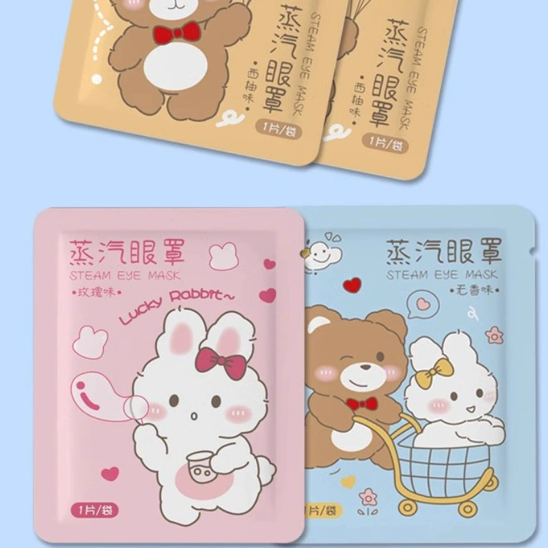 Одноразовые грелки для глаз, компрессионные маски для сна, оптом, для студентов, с функцией светозащиты и подогрева.