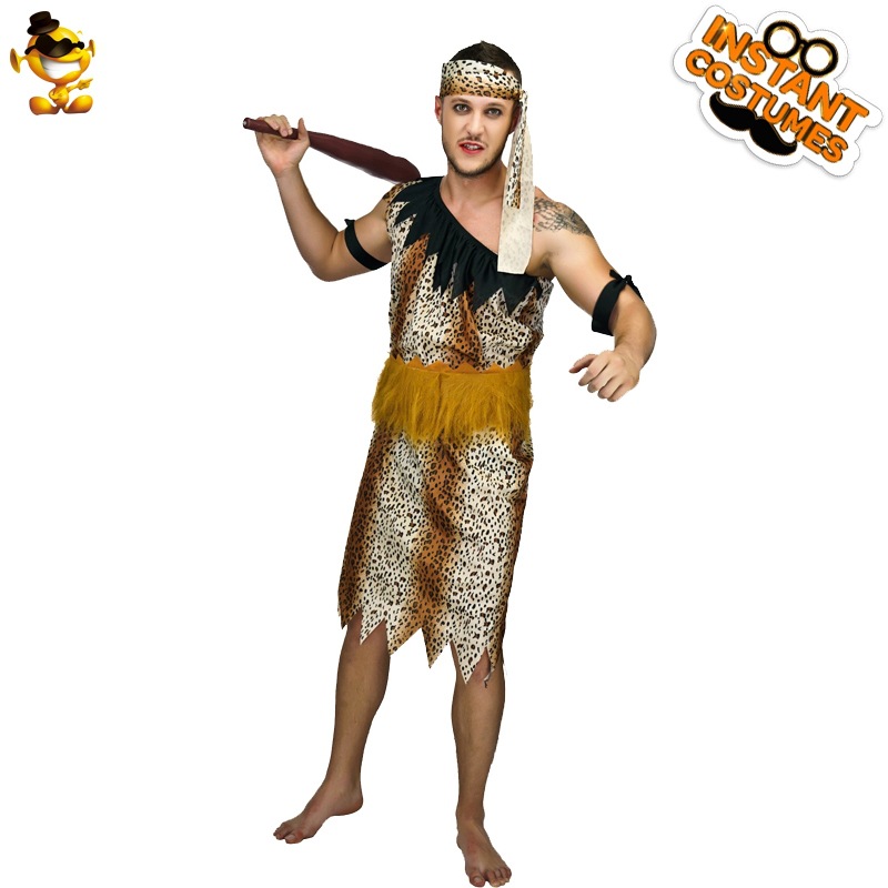 De Halloween de los hombres adultos original salvaje carnaval partido aborigen etapa rendimiento traje Cosplay image 3