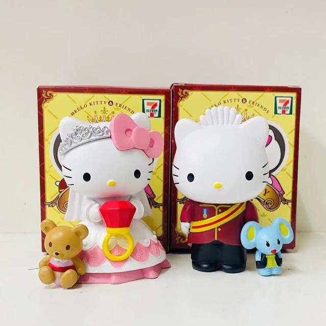 Douyin Xiaohongshuの人気モデル、スピリチュアルなハローキティハローキティブラインドボックス樹脂ドロップシッピング|undefined