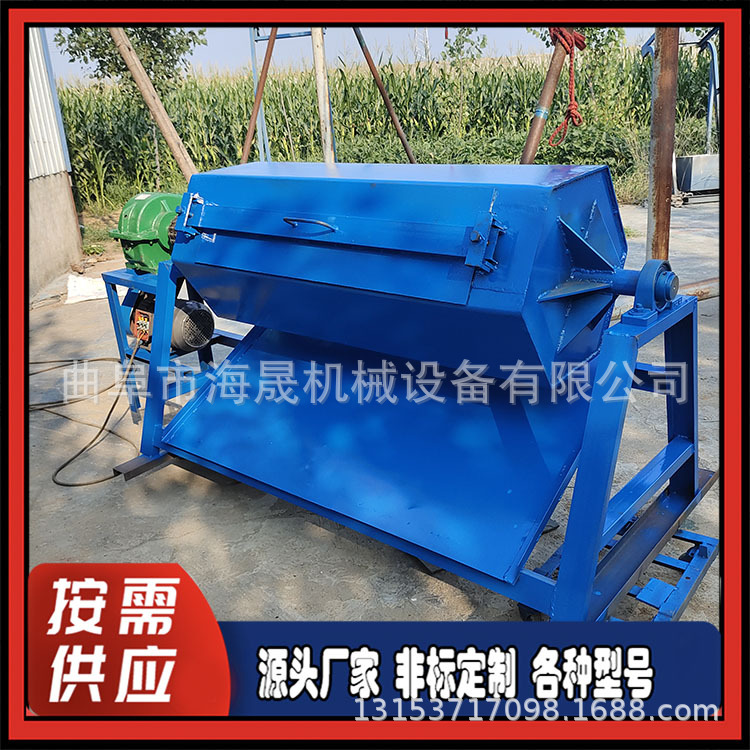 六角干抛研磨机 海晟研磨水磨光饰机 镀锌件去毛刺滚筒抛光机