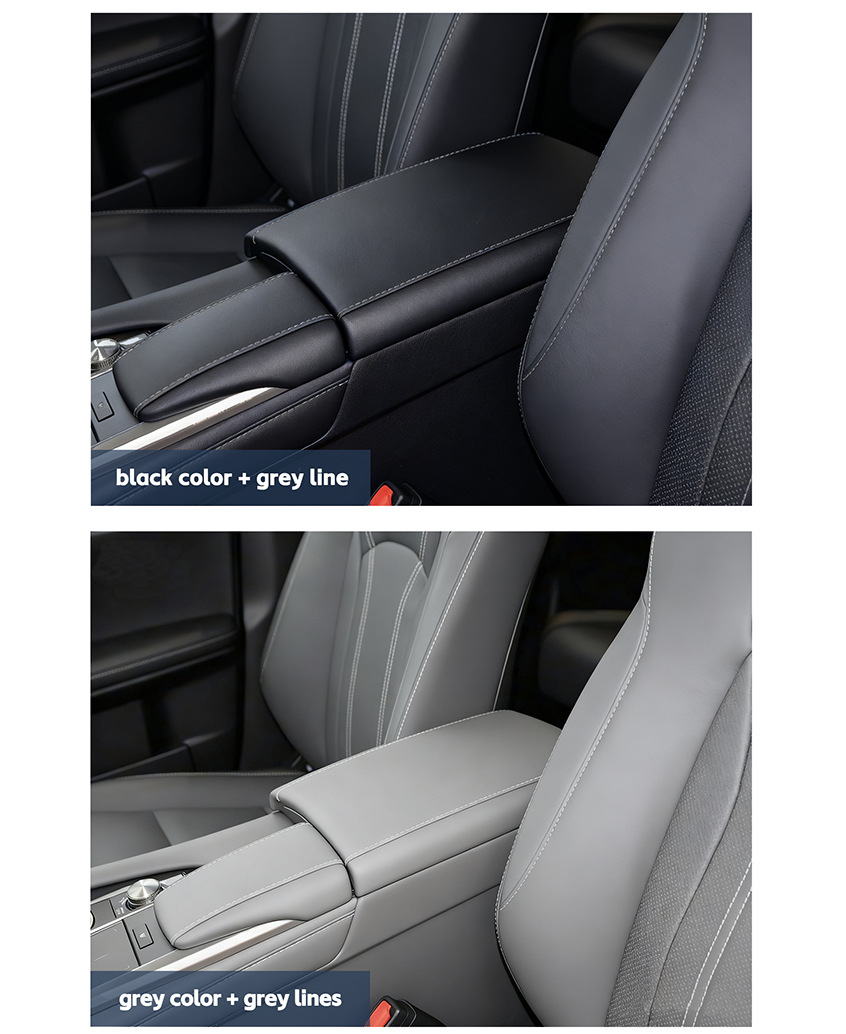 Suitable for 16-22 Models of Lexus Rx350/450Hl Armrest Box Leather Cover, Car Interior, Cross-Border Special Use