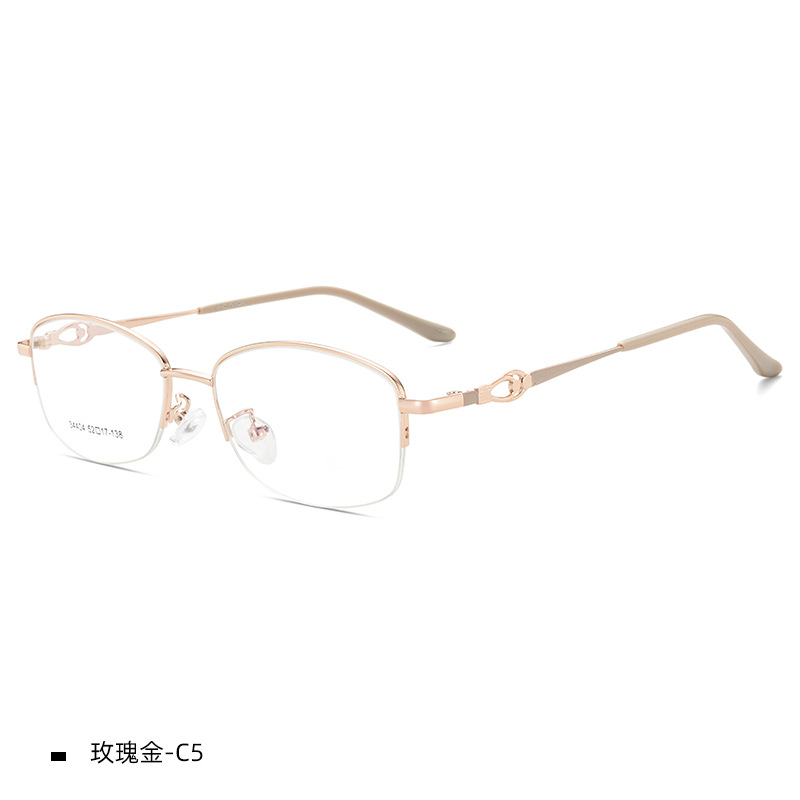 Las nuevas mujeres elegantes elegante dama cara de aspecto pequeño medio marco gafas al por mayor