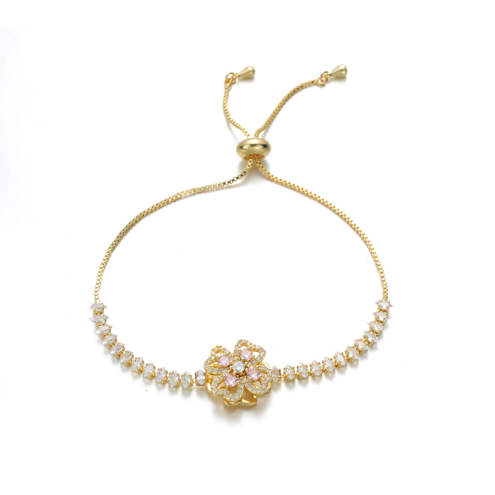 10g Weight Jewelry Set Classification 1 Set Quantity Holiday, Daily Occasion Titanium Steel, Copper Material Flower Pattern Women's Gender Elegant Style Titanium Steel Copper Elegant Flower Jewelry Set 1