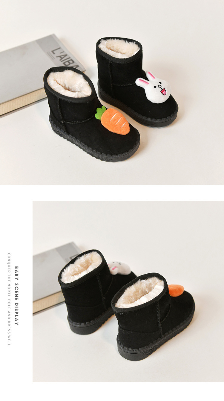 Botas de neve infantis para meninos e meninas botas de inverno_voghion.com