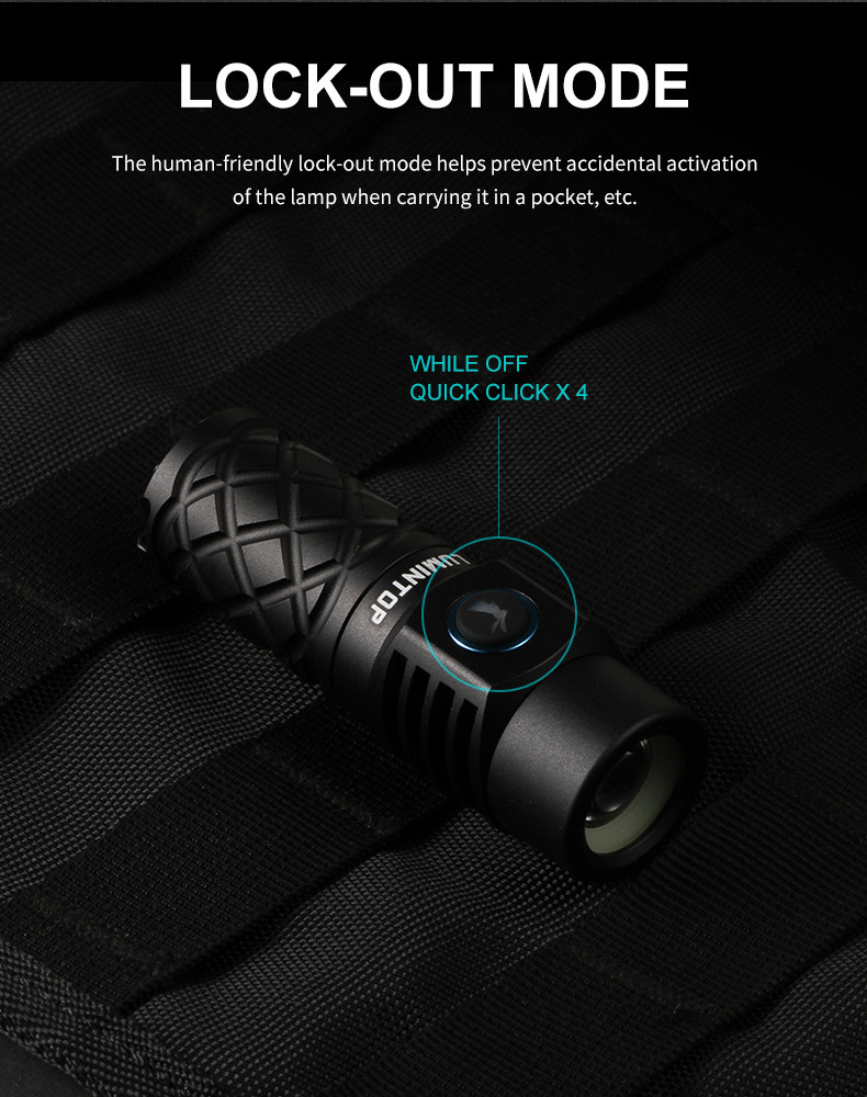 Thor Thor Mini Flashlight 700m Long-Range Ultra-Small White Laser Flashlight Waterproof