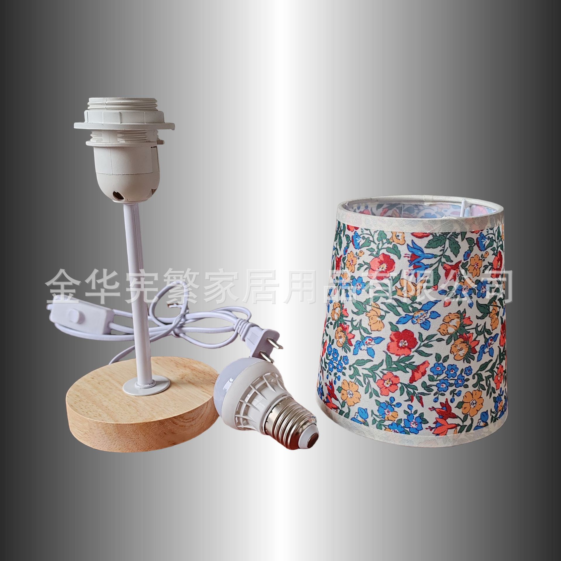 E27 lámpara de cabezal de cama dormitorio cálida romántica simple flor de estilo japonés estudio en línea inins joven lámpara de escritorio de decoración de atenuación