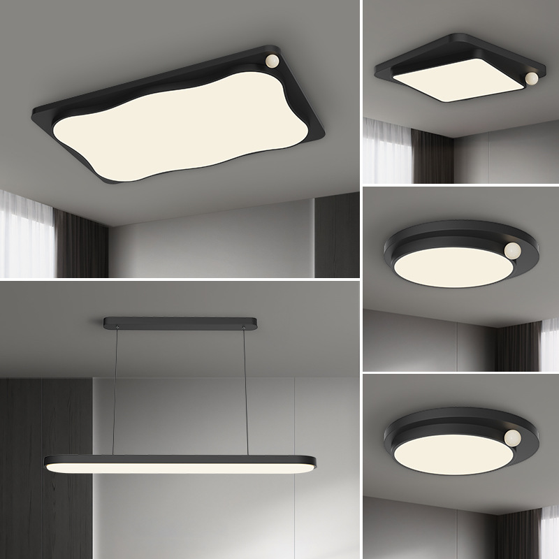 Lámpara de techo de sala de estar Creatividad de diseñador minimalista italiano 2025 nueva luz principal de sala de protección ocular de alta calidad