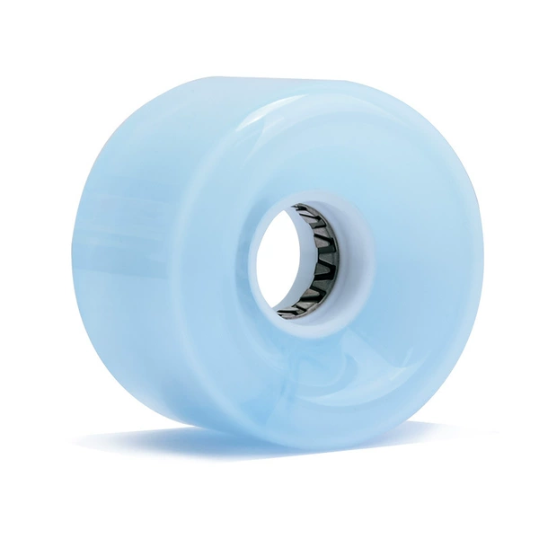 White + transparent blue (flash wheel)