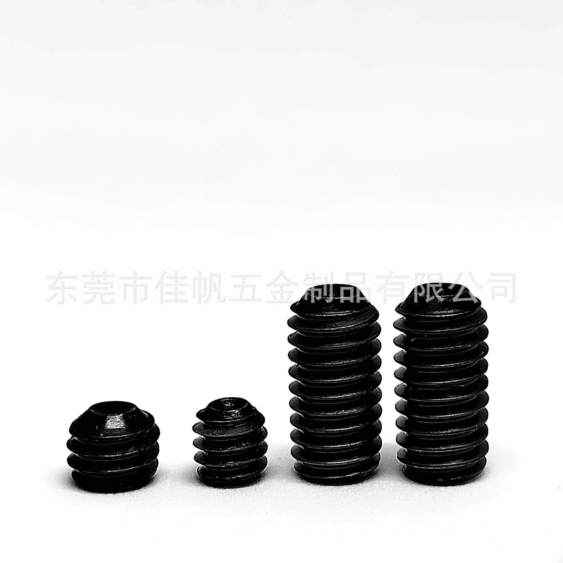 标准十字槽凹尾无头螺丝,6*10十字头凹槽机米,十字批嘴紧定螺丝