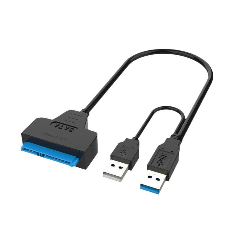 Горячий 3,5" SATA кабель жесткого диска USB3.0, облегчённый кабель для 2,5" SATA механических и твердотельных накопителей