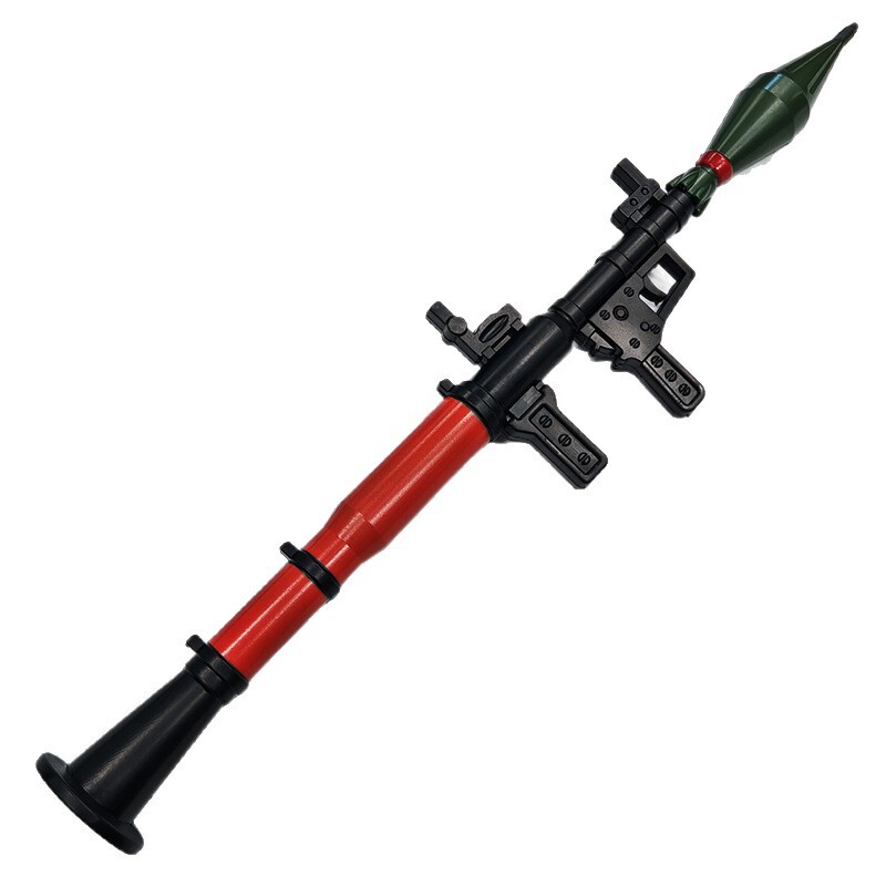 和平精英 刺激战场周边仿真道具 PU RPG7火箭筒 不可发射COS摆件|undefined