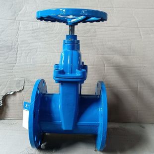 DKVZ45X-16Q ductile iron dark rod flange soft seal gate valve pipeline elastic manual gate valve