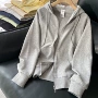 宽松学生春秋连帽卫衣