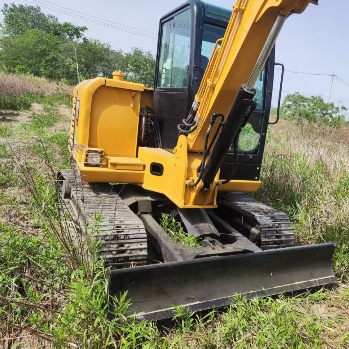 CATERPILLAR exportación de comercio exterior CAT306 excavadora de segunda mano vieja máquina de gancho pequeña 60