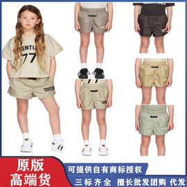 22款FOGEssentials儿童薄款运动短裤字母反光标休闲裤