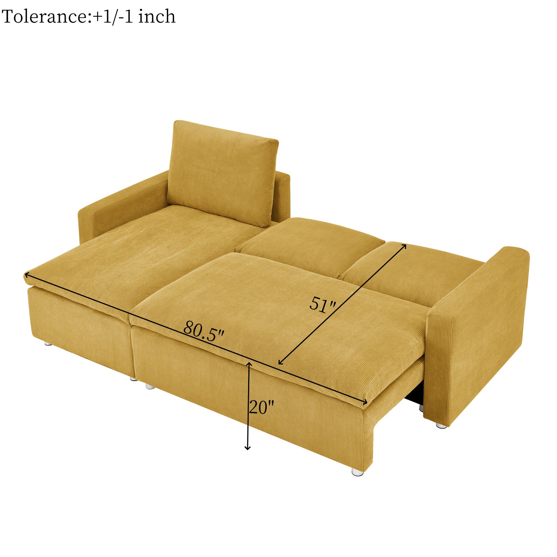 Cream Sands moderna mini sala de estar ultra ancha sentada profunda línea recta suave plum mat sofá de tela image 2