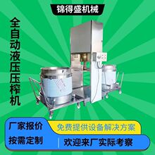 蔬菜脱水机辣椒油渣榨油设备椰子汁压榨设备肉渣挤压液压压滤机厂