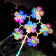 Outdoor rotating cartoon windmill handheld luminous windmill festival interactive creative toys park stall night market wholesale