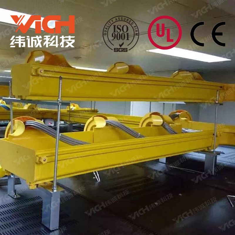 纬诚科技 阻燃光纤槽道 通信机房布线尾纤槽 ABS/PVC机房桥架