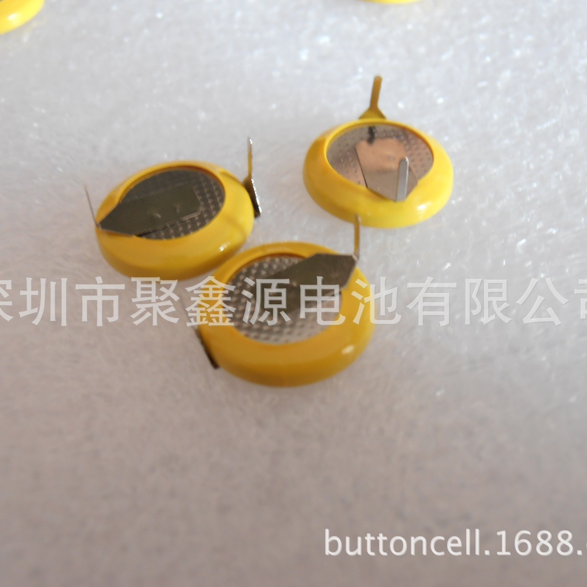 聚鑫源  CR1025纽扣电池焊脚 3V锂猛电池 180%常规焊脚 厂家直销